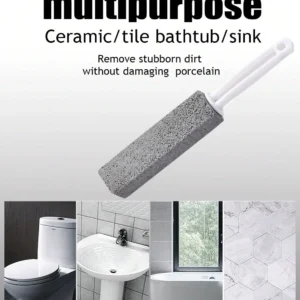 Pumice Stone Toilet Brush Household Toilet Bowl Cleaner Limescale Stain Remover