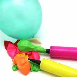 1Pc Balloon Pump Balloon Inflator Hand Push Air Pump Portable Plastic BalloonUK.