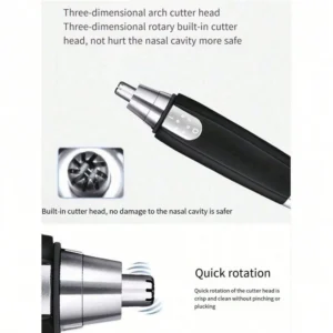 1pc Nose Hair Trimmer Professional Painless Nose And Ear Hair Trimmer Women Men