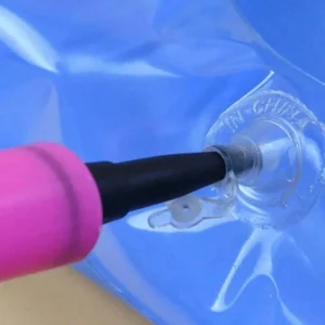 1Pc Balloon Pump Balloon Inflator Hand Push Air Pump Portable Plastic BalloonUK.