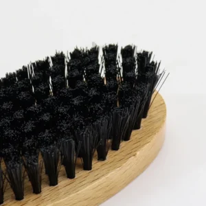 Boar Bristle Beard Brush Moustache Wood Palm Soft Round Handle Mens beardBrush1.