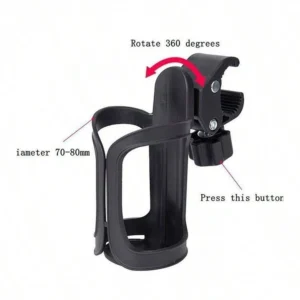 Bike Cup Holder Bicycle Handlebar Cycling Drink Beverage Water Bottle Cage Mount