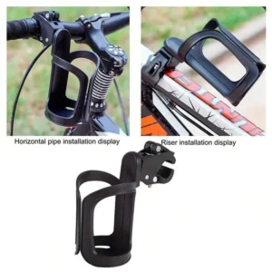 Bike Cup Holder Bicycle Handlebar Cycling Drink Beverage Water Bottle Cage Mount